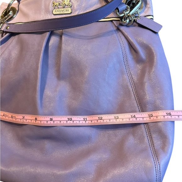 Coach Kristin Lavender pebbled Leather Hobo - Picture 11 of 12